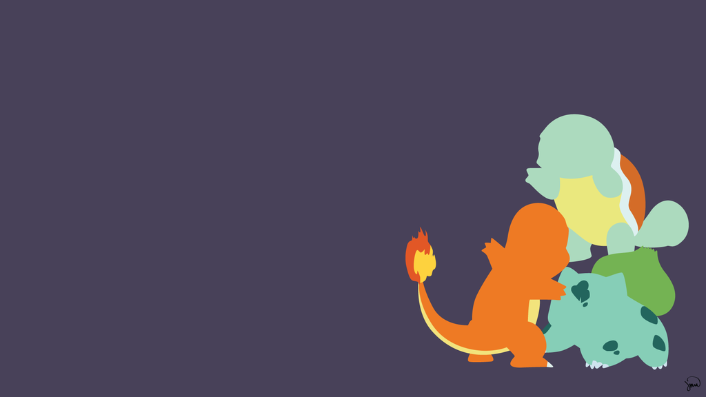 Pokemon Minimalist Wallpaper by greenmapple17 on DeviantArt