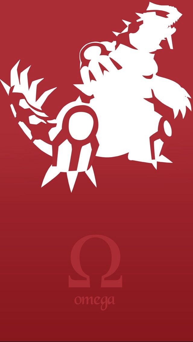 Omega groudon. Check out more Minimal Style Pokemon Wallpapers for ...