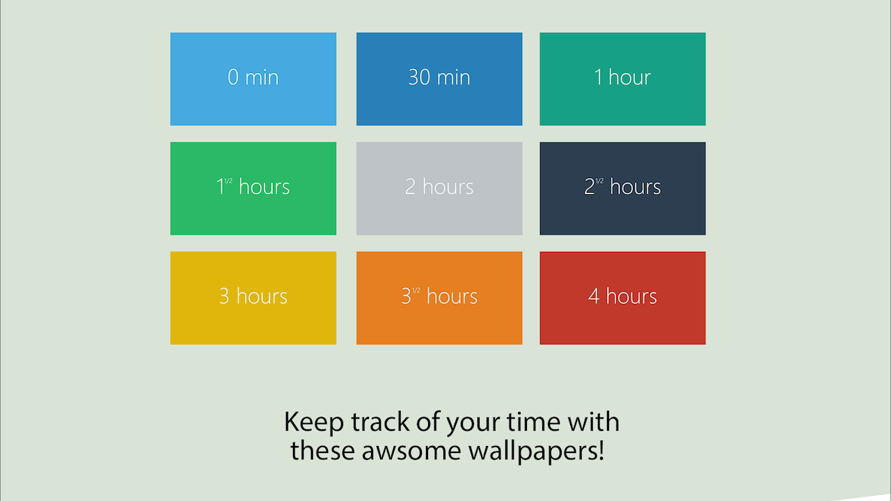 These Productivity Wallpapers Change Color As the Day Drags