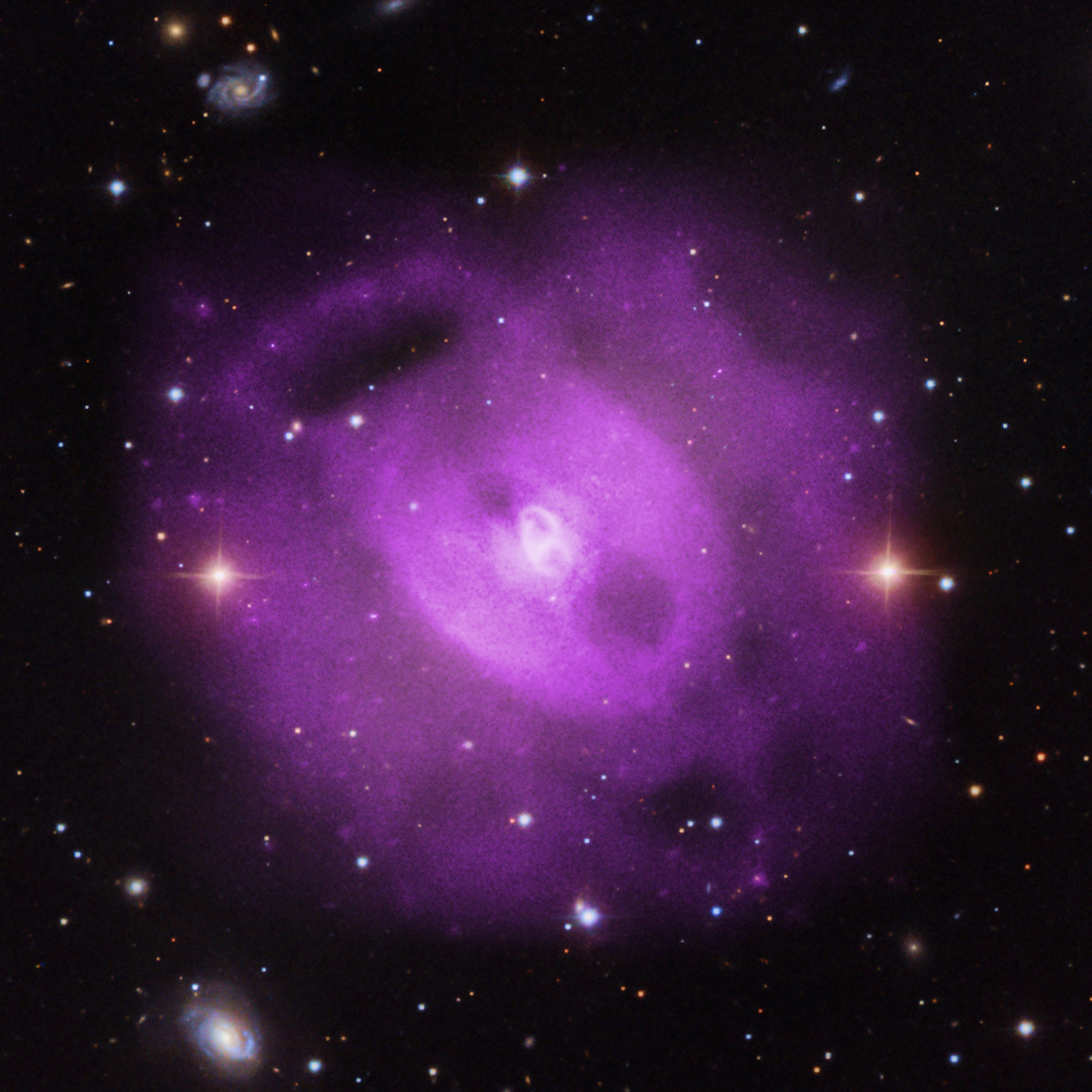 Blast From Black Hole in a Galaxy Far, Far Away NASA