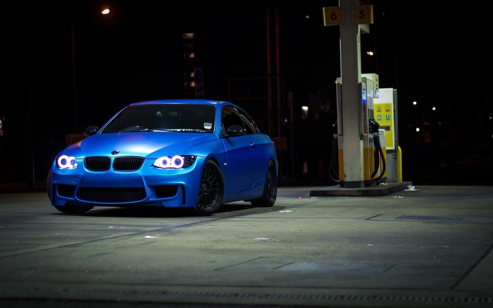 BMW 335i E92 Blue Car wallpaper | 1680x1050 | #16103