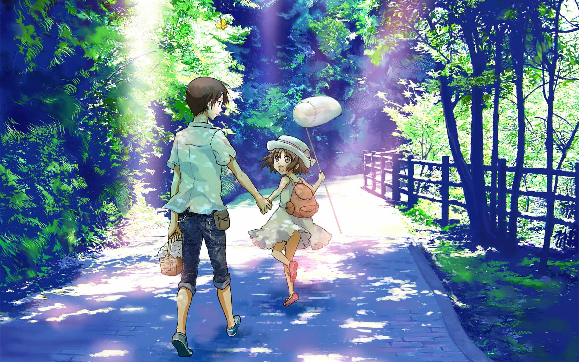 Cute Anime Kids Girl Boy Wallpaper - DreamLoveWallpapers