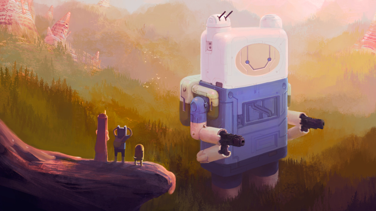 Adventure Time: Giant Robot Finn : wallpapers