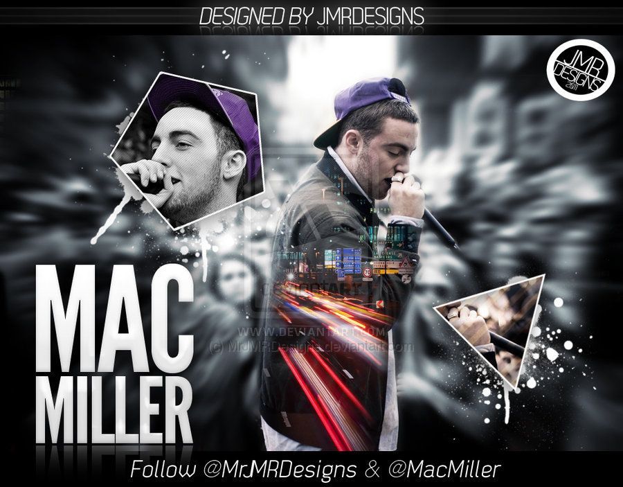 excellent mac miller poster by mrjmrdesigns dsyi | wallpapers55 ...