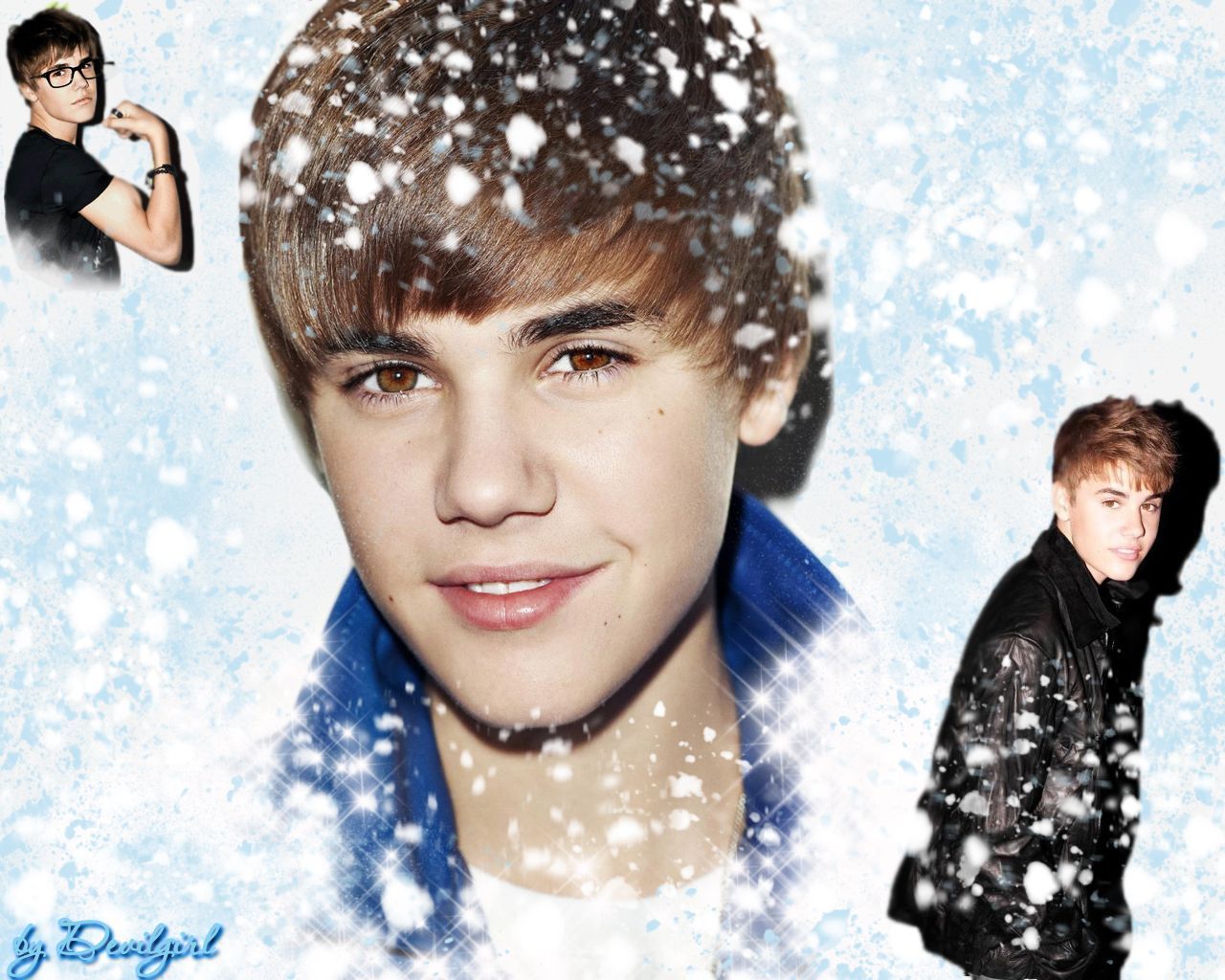 Justin Bieber happy winter - Justin Bieber Wallpaper 26231826