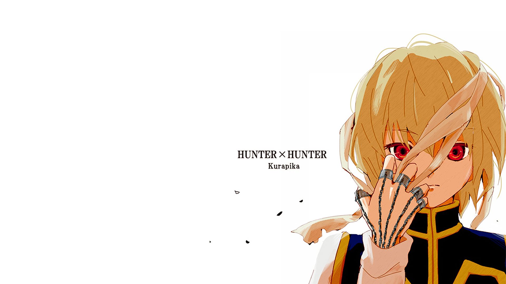 Hunter X Hunter 2011 Kurapika Scarlet Eyes Wallpaper 1080pjpg