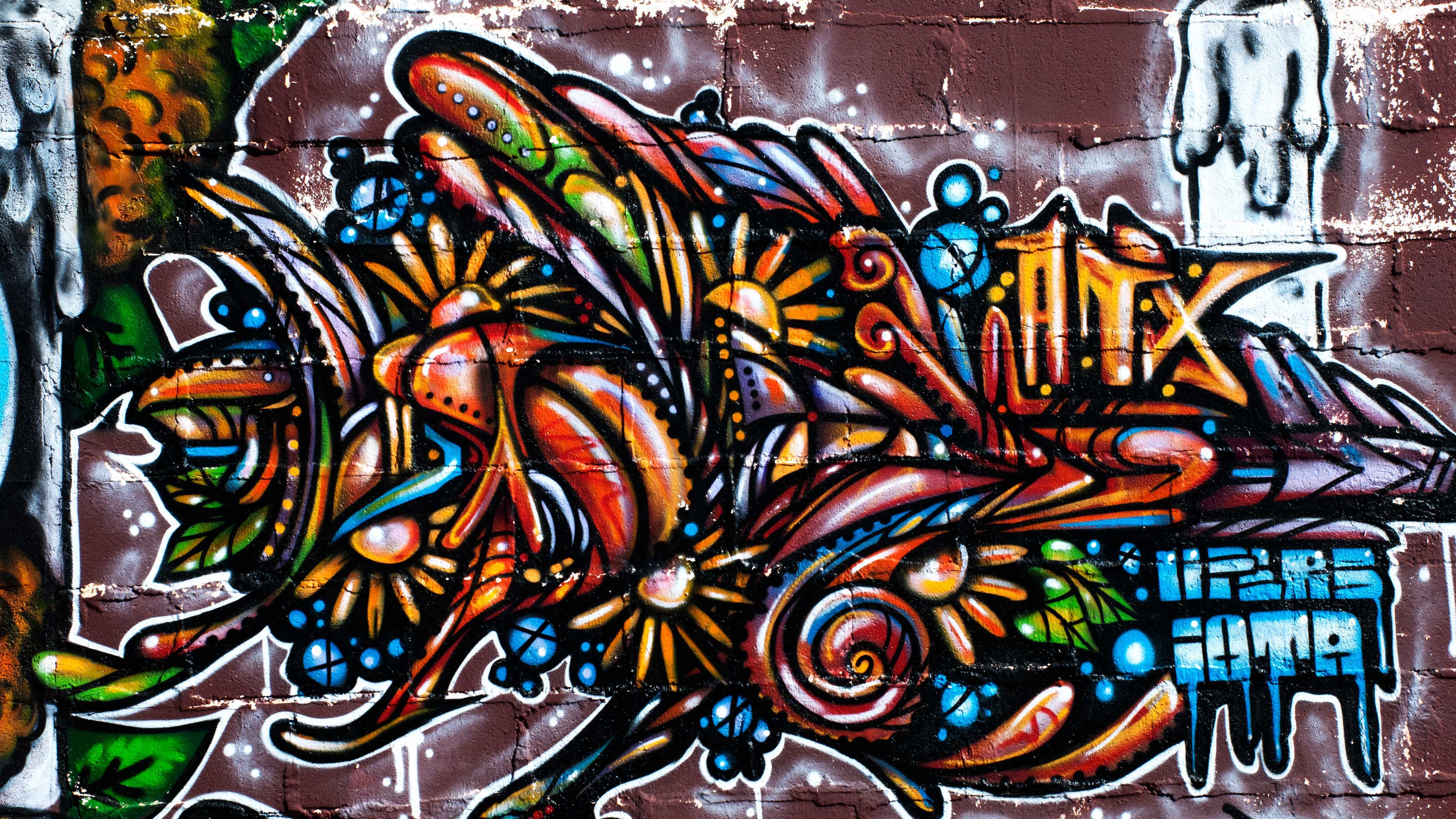 Cool Wallpapers - Colorful Graffiti