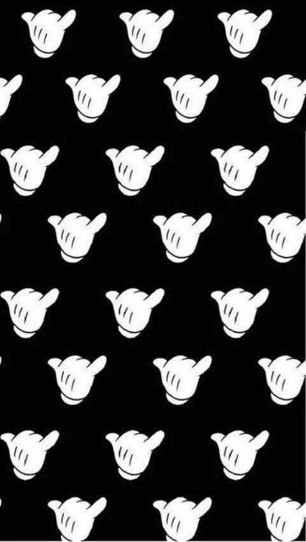 mickey mouse wallpaper black and white swag