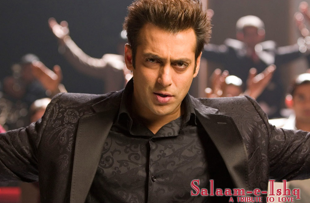Salman Khan sallu Hot Salameishq Movie Wallpaper