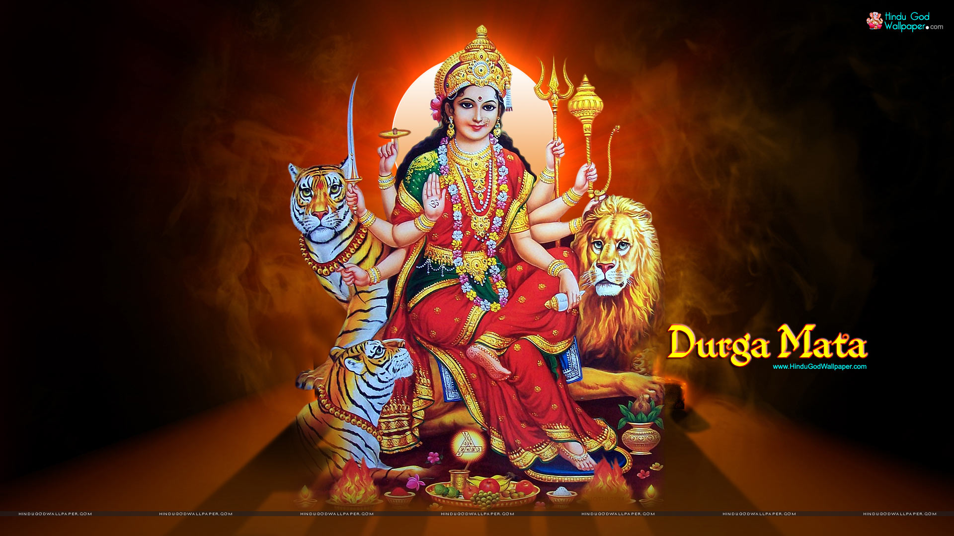 Goddess Durga HD widescreen Wallpaper Download