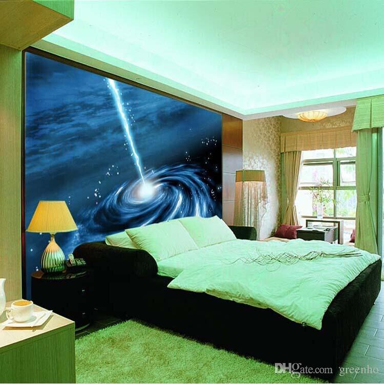 Mysterious Galaxy Custom Wall Mural Photo Wallpaper Penthouse ...