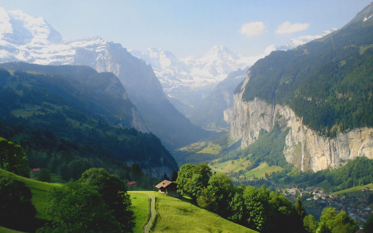 Swiss Alps wallpaper 1440x900