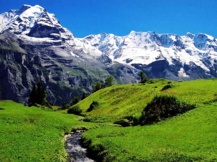 Hiking The Swiss Alps On A Budget | Alps, Wallpaper Pictures and ...