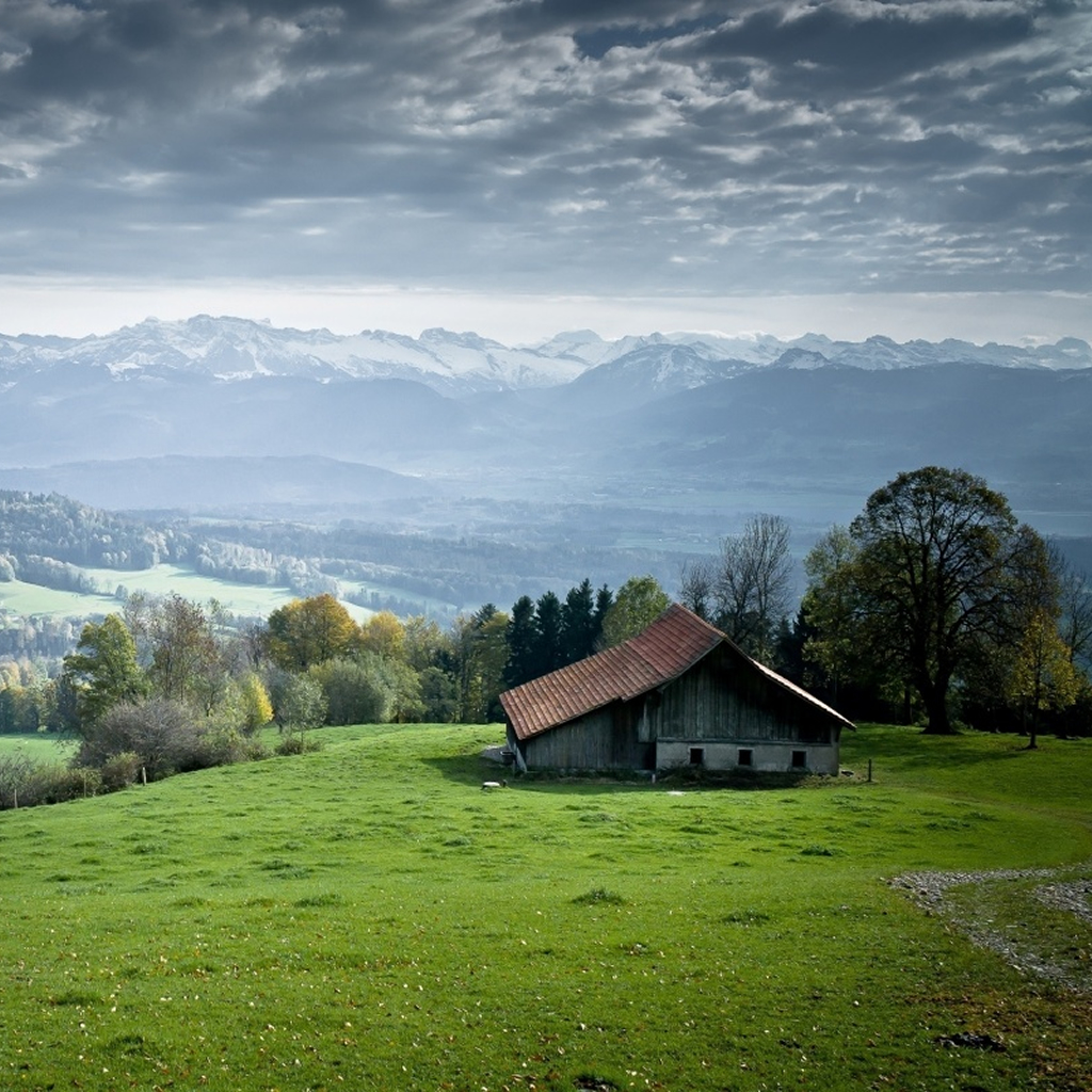 Swiss Alps Landscape iPad Wallpaper Download | iPhone Wallpapers ...