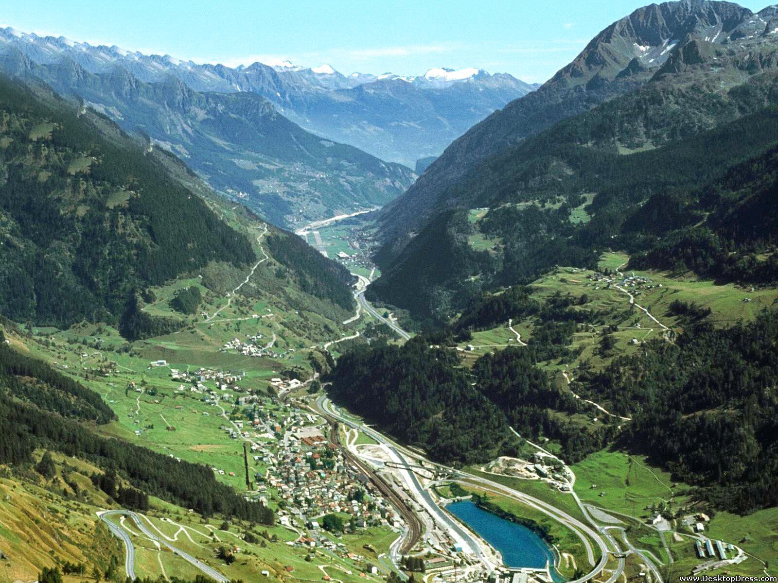 Desktop Wallpapers » Natural Backgrounds » Swiss Alps » www ...
