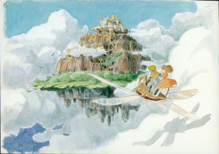 Wallpapers Art - Painting > Wallpapers Manga Hayao Miyazaki ...