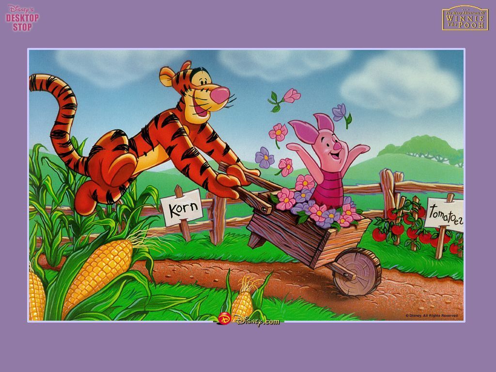 Tigger and Piglet Wallpaper - Winnie the Pooh Wallpaper (6512258 ...