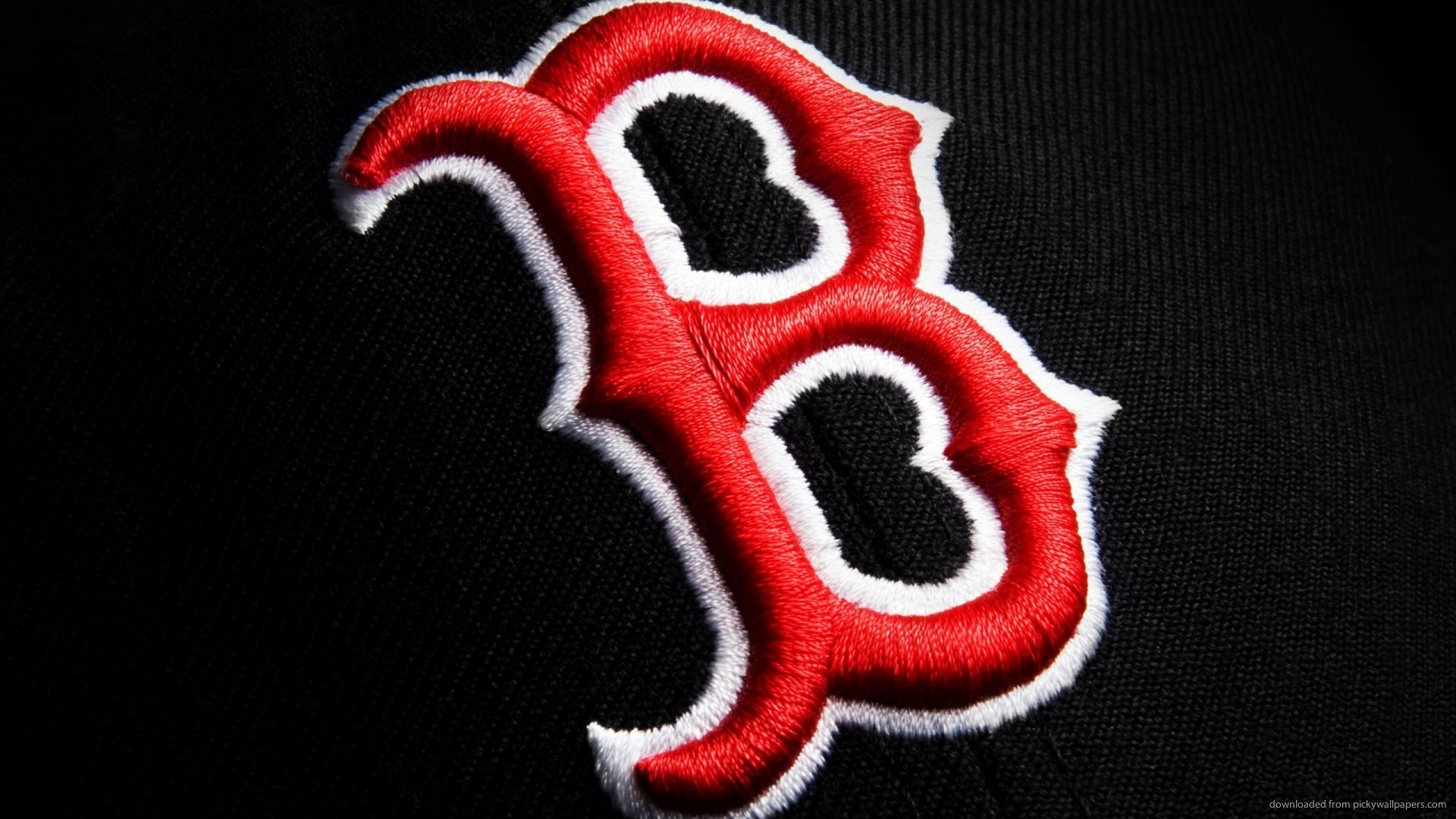 Boston Red Sox Fabric Logo Wallpapers | Fabric Wallpaper