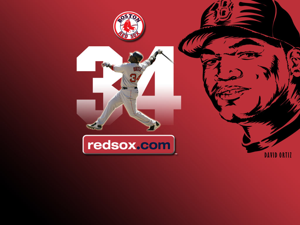 Wallpapers Red Sox Mlb Boston David Ortiz 1024x768 | #89992 #red sox