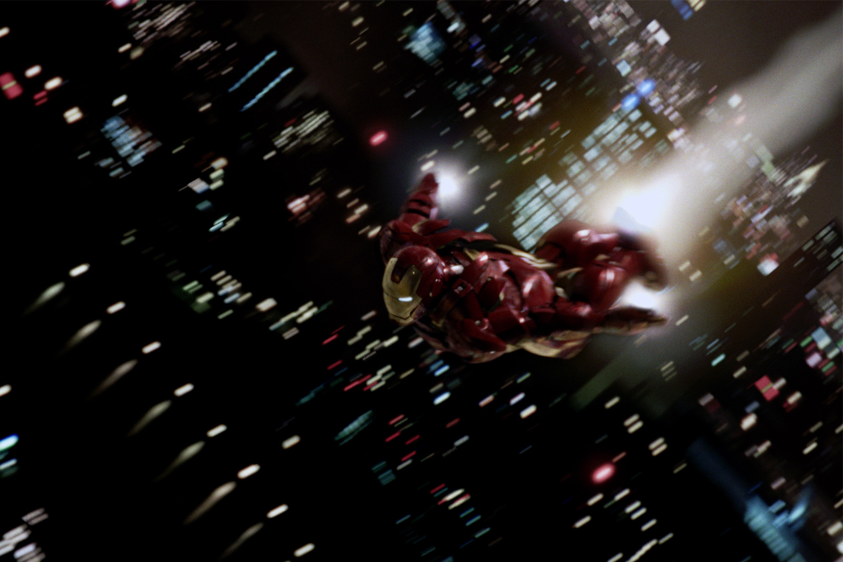 Iron Man Flying Desktop Wallpaper