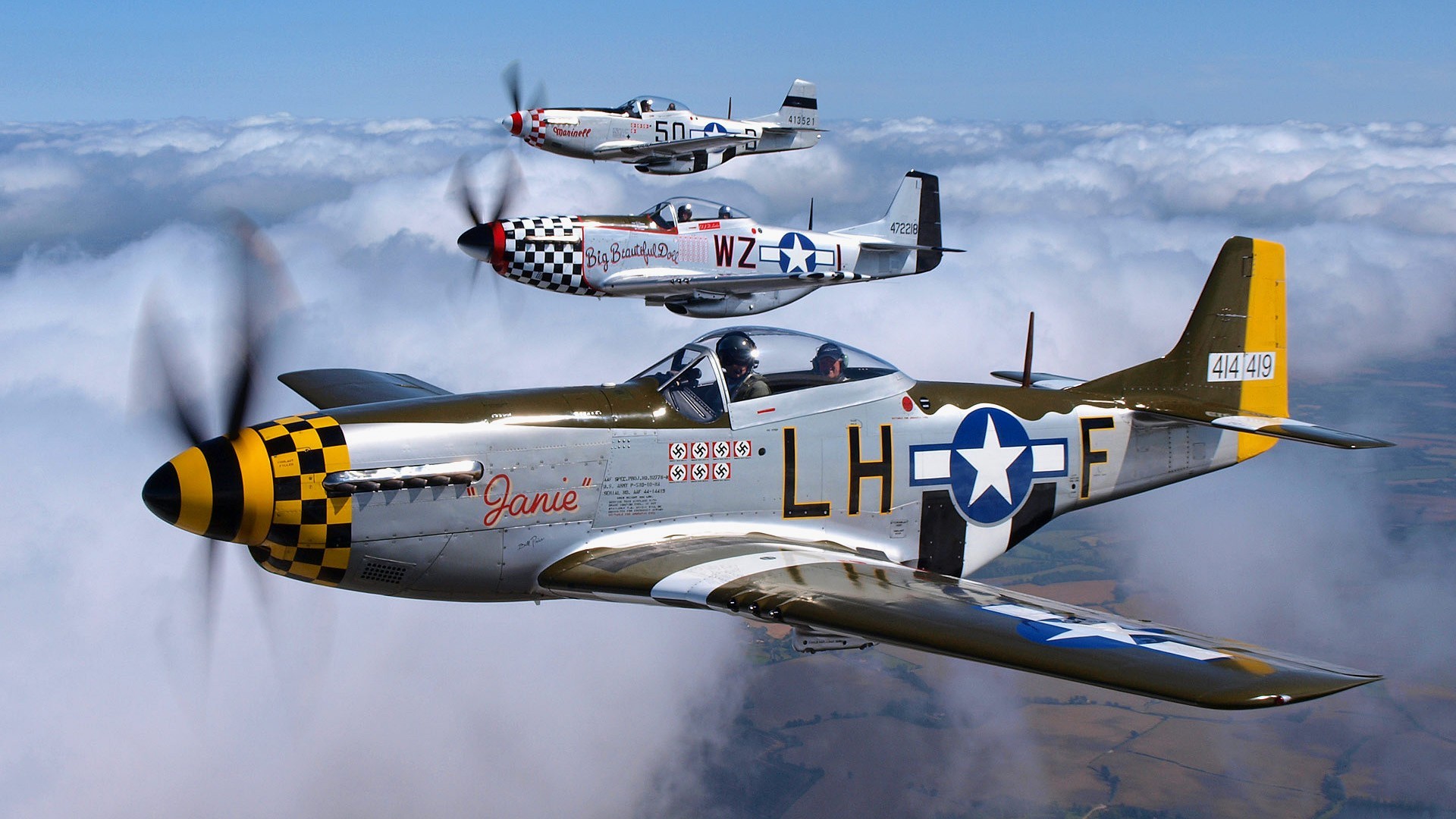 High Quality P 51 Mustang Wallpaper | Full HD Pictures
