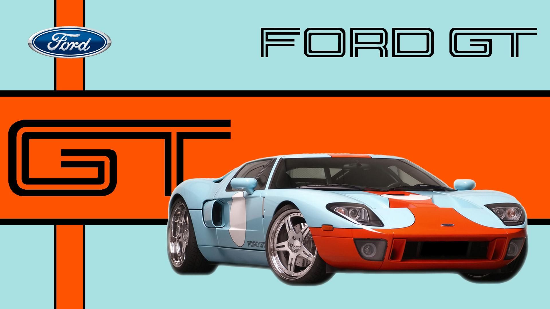 Ford Gt In Gulf Racing Livery HD Wallpaper, get it now