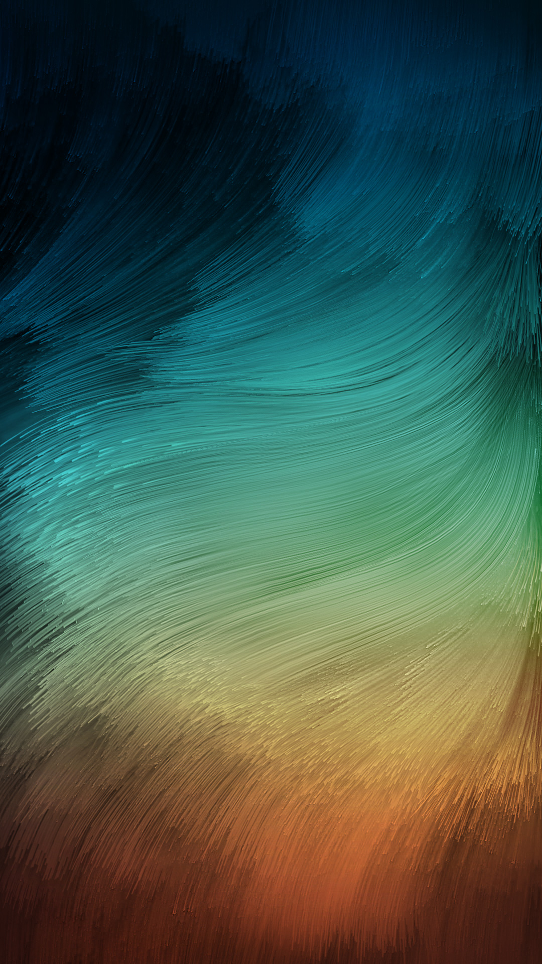 Paint Brush Strokes Blue Brown Stock Smartphone | Android Wallpapers