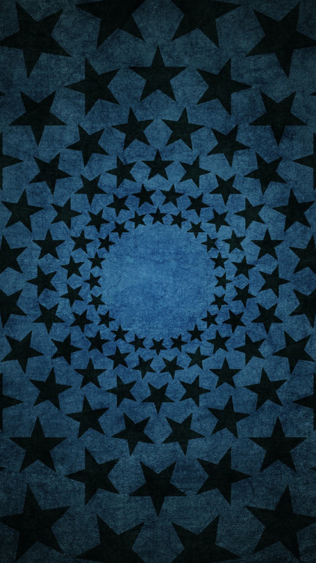 Black Star Pattern | Wallpaper.sc SmartPhone