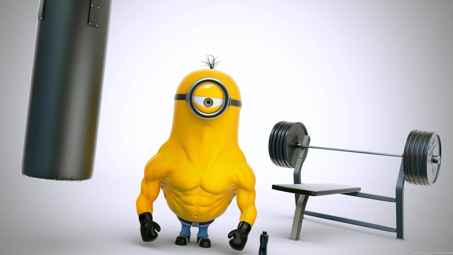 Minions Fitness Wallpaper WallDevil - Best free HD desktop and other