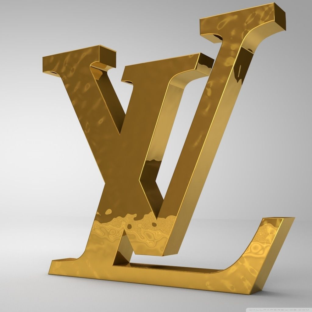 Louis Vuitton Golden Logo HD desktop wallpaper : Widescreen : High ...