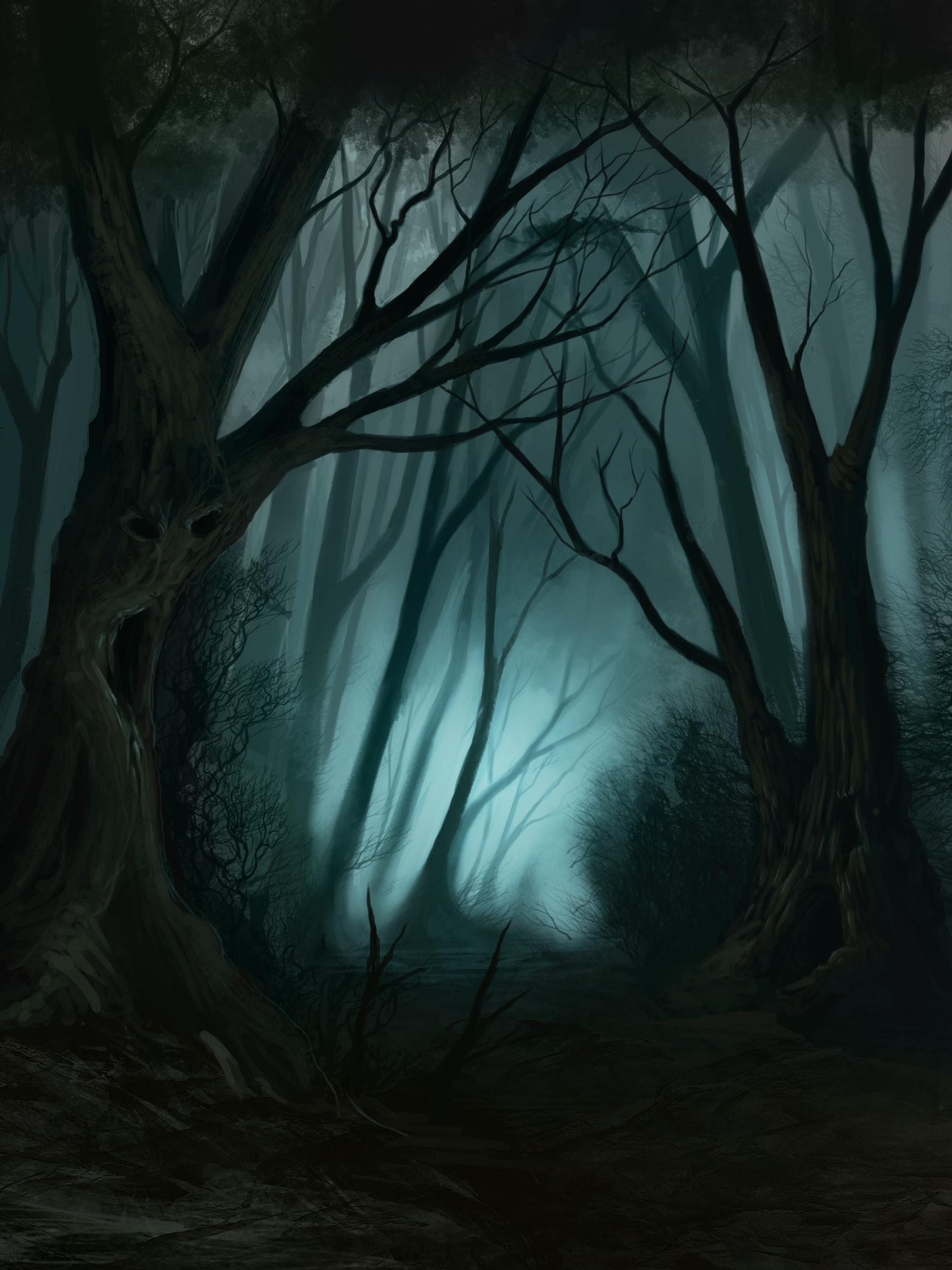 Creepy Forest on Pinterest | Dark Forest, Forests and Haunted Forest