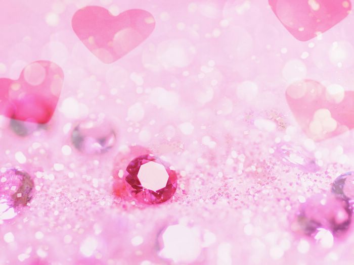 Sweet CG backgrounds - photo composite sparkling Spring
