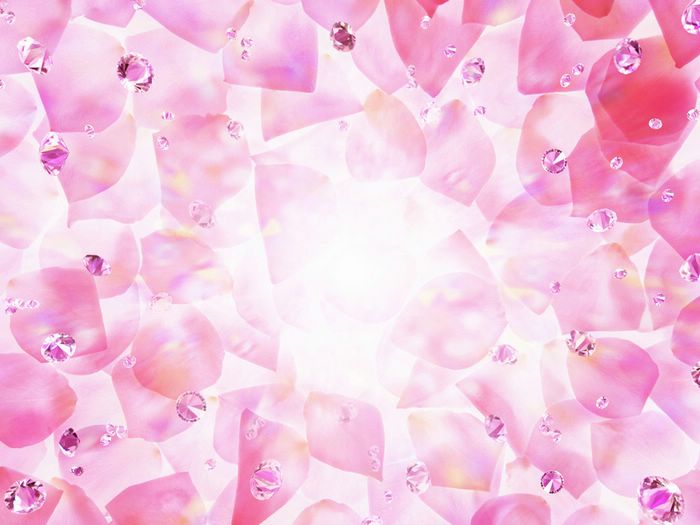 Sweet CG backgrounds - photo composite sparkling Spring
