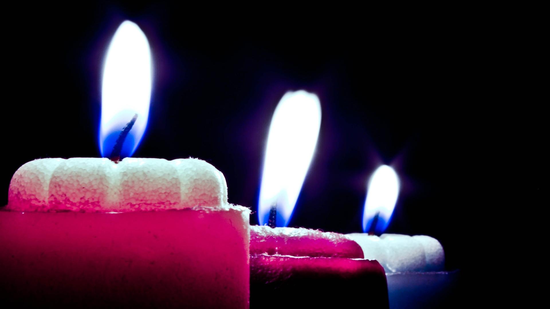 Sweet Color Candle Background Widescreen and HD background Wallpaper