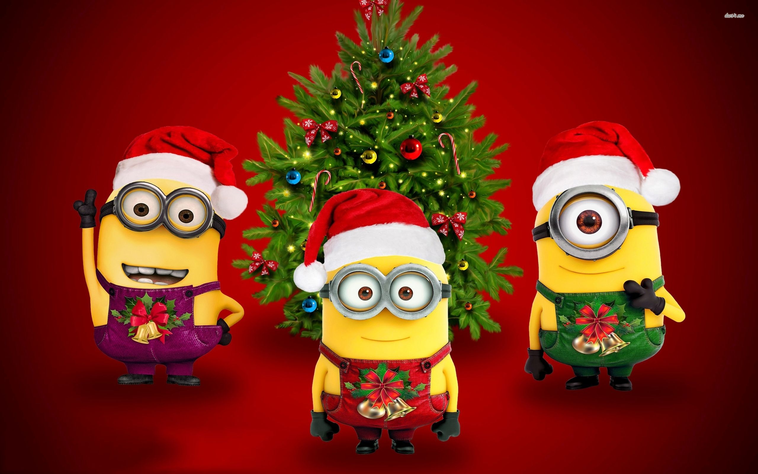 Merry christmas minions wallpaper - Holiday wallpapers - #34001