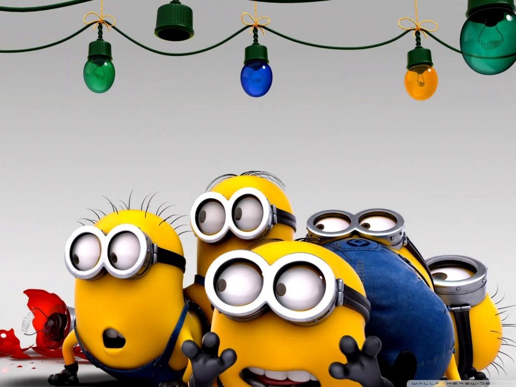 Minions Christmas HD desktop wallpaper : Widescreen : High ...
