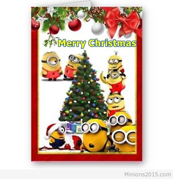 Cute Christmas wallpapers minions