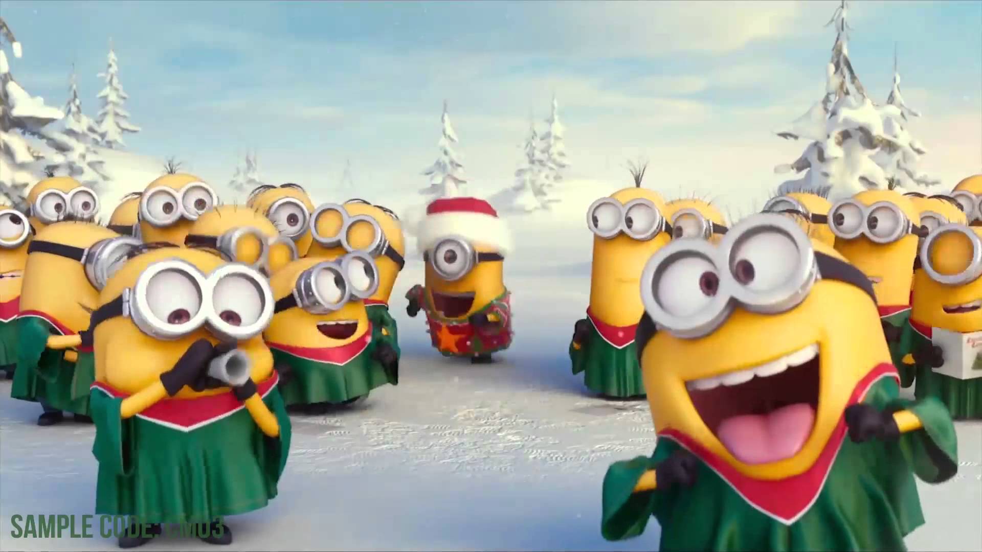 christmas minions wallpapers group