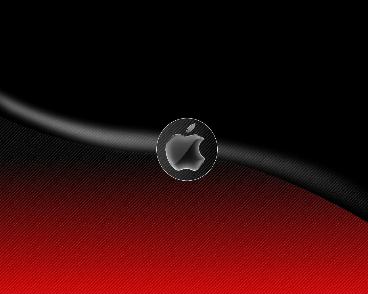 Black And Red Apple Mac Wallpaper For Android Wallpaper