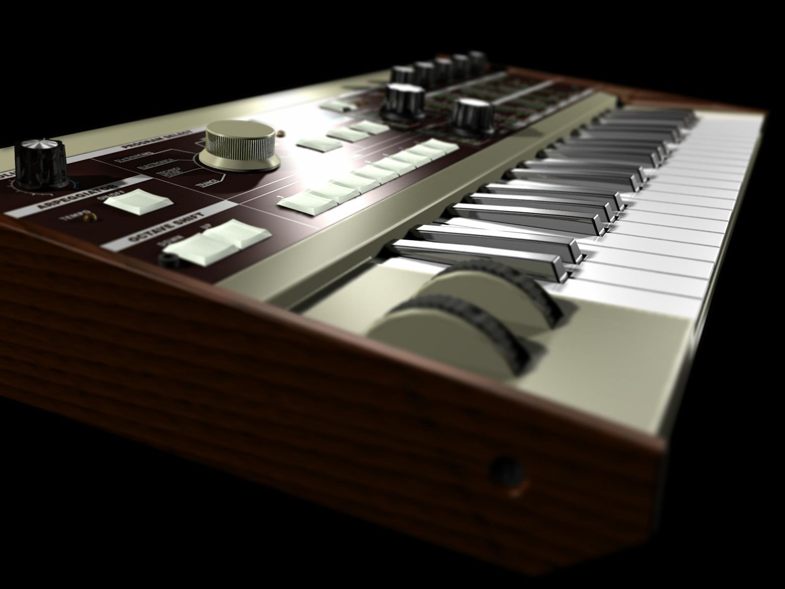 MicroKorg Synth in 3D by lowendfrequency on DeviantArt