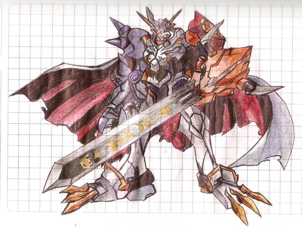rePin image: Digimon Omegamon (omnimon) on Pinterest