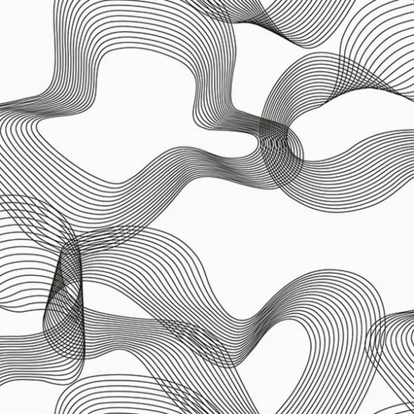 Paisley Stripe Wallpaper Modern Spiral Graphic Geometric Wallpaper ...