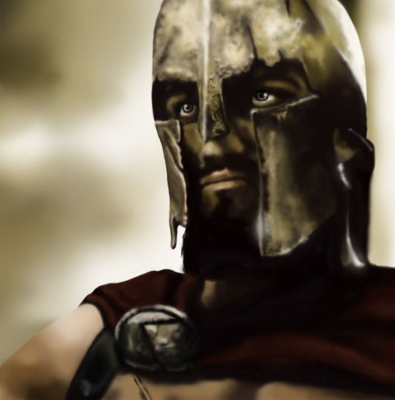 Leonidas portrait by Slavky on DeviantArt