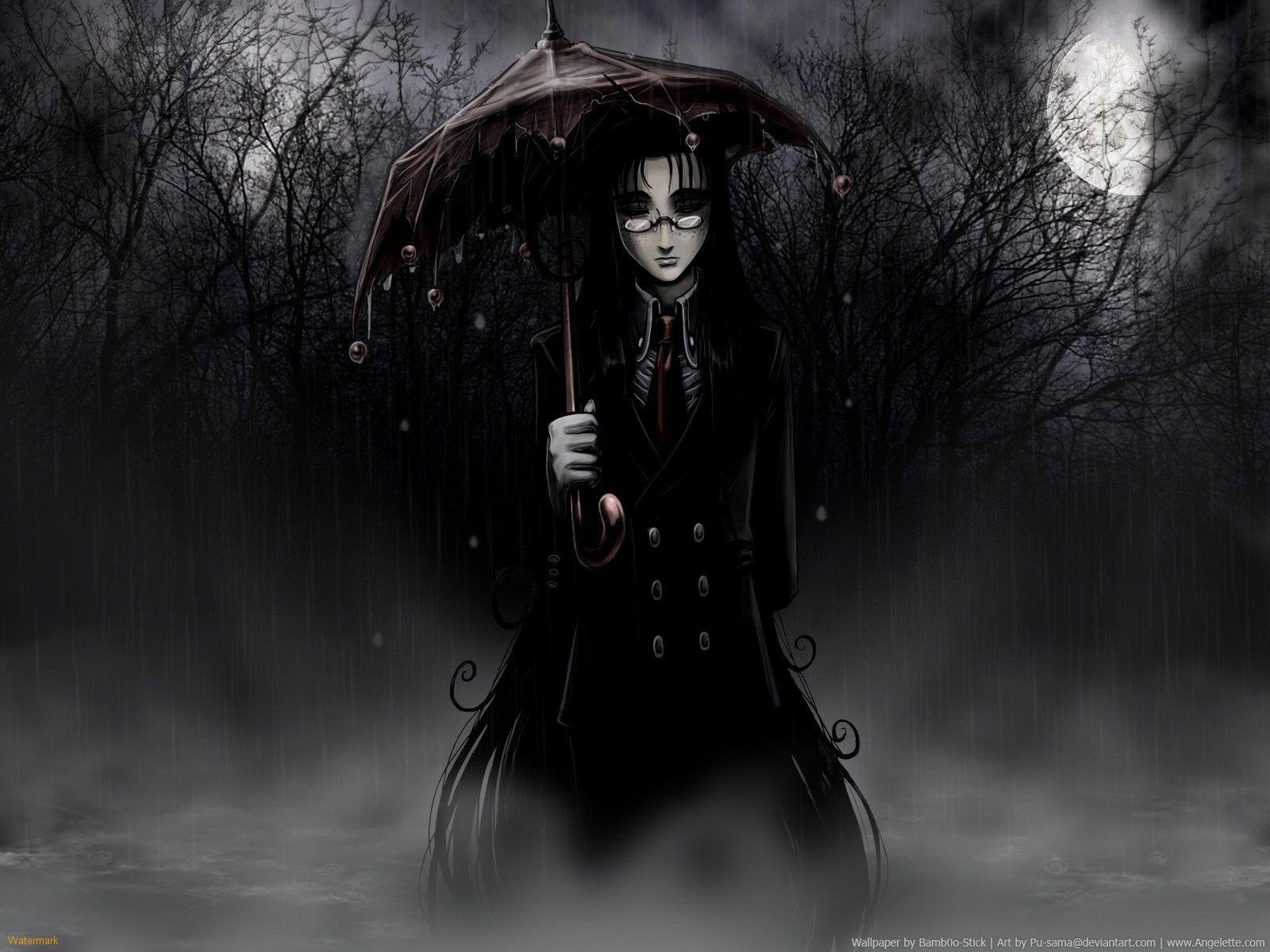 Anime Rainy Gothic Wallpaper Desktop Computer,Gadget and other