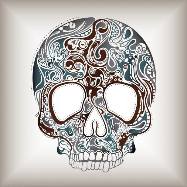 Sugar Skull Art Wallpaper | Sugar Skull :: Vector iPad Wallpapers ...