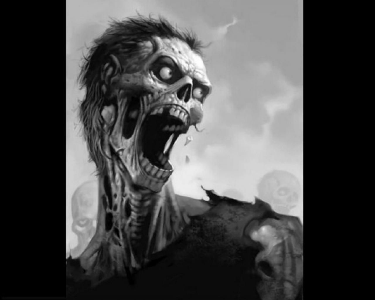zombies horror nightmare skull art HD Wallpaper wallpaper ...