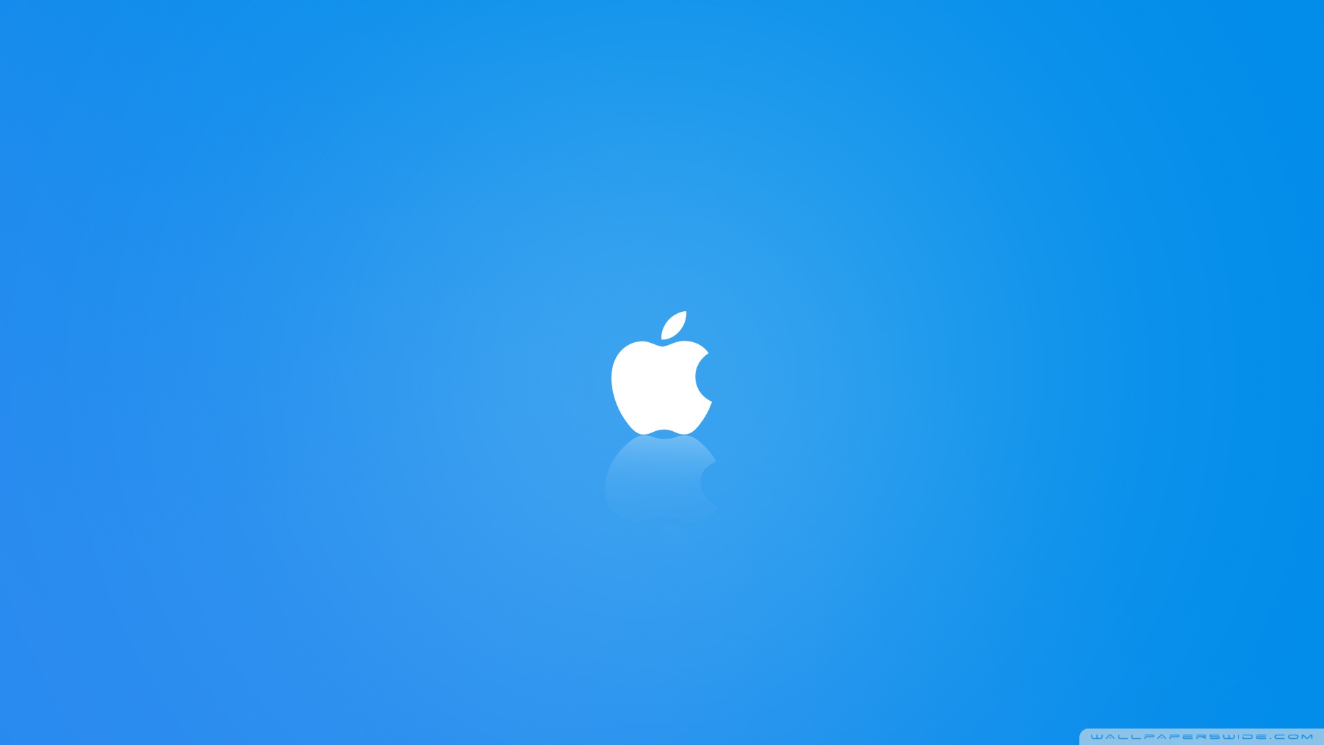 Apple MAC OS X Blue Wallpaper Full HD 1920x1080 - Free wallpaper