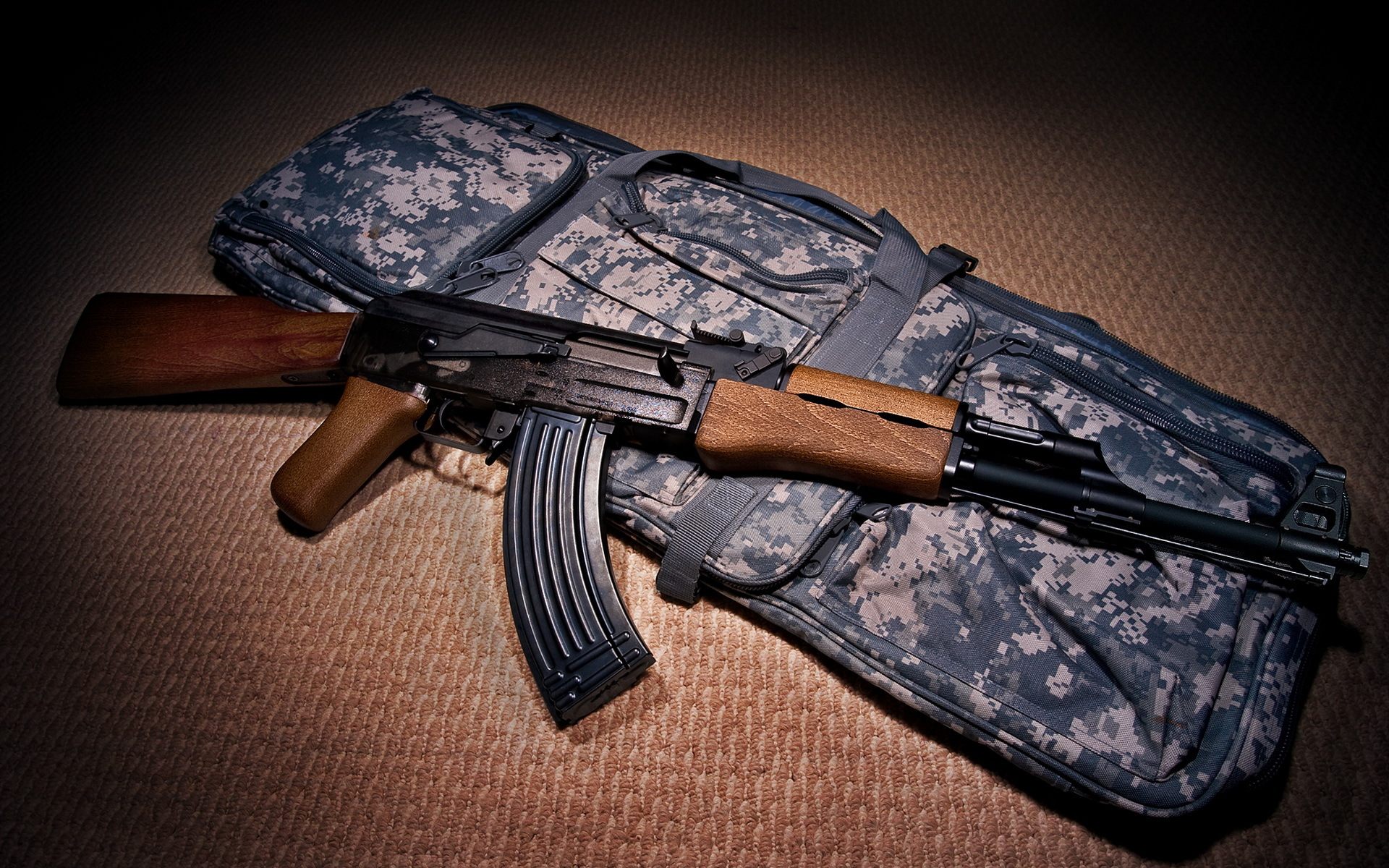 AK47 Gun Wallpaper HD For Desktop Free Download Of AK 47