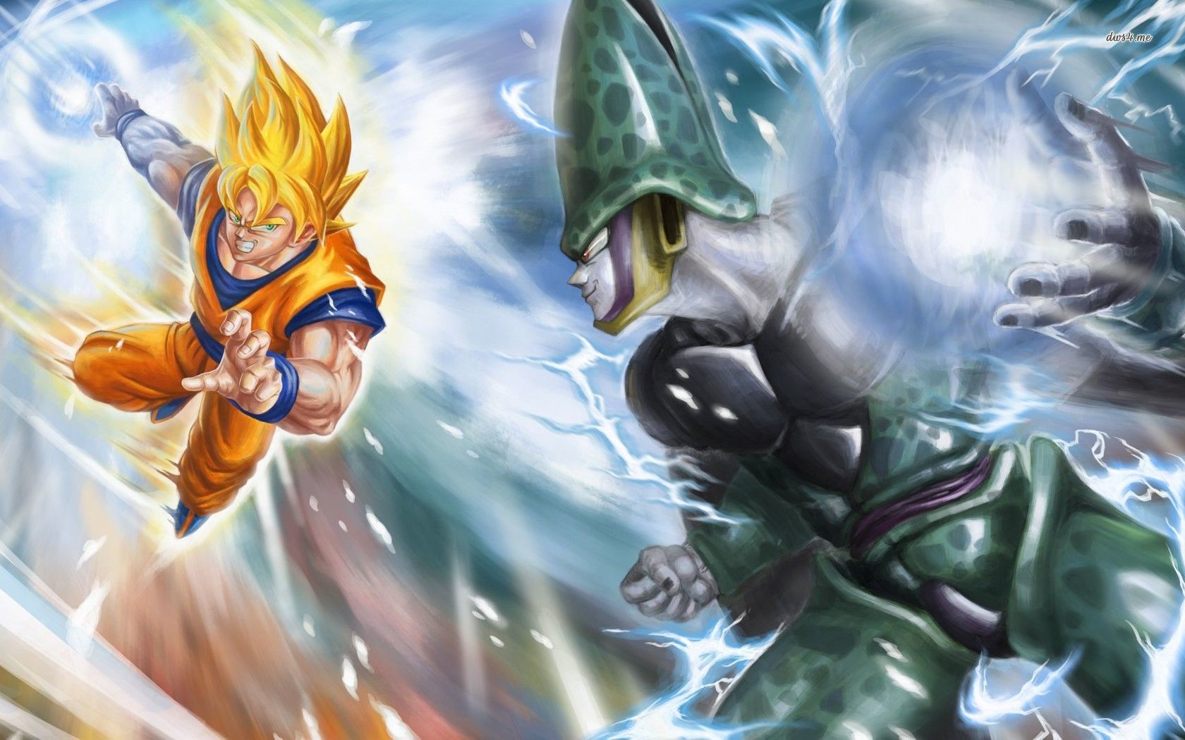 Dragon Ball Z fight with Vegeta wallpaper - Anime wallpapers - #43344